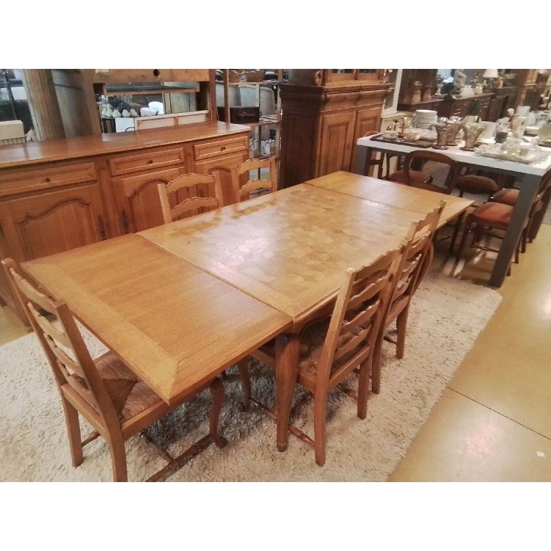 TABLES CHENE 