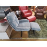 FAUTEUIL TOURNANT + POUF 