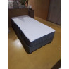 LIT BOX SPRING + MATELAS 90X200