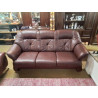 CANAPE 3 PLACES CUIR 