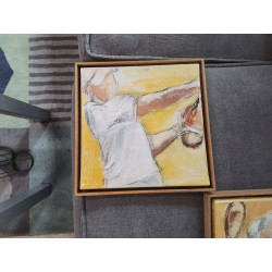 LOT DE 3 CADRE JUSTINE HENNIN