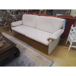 SALON 3/2/1+POUF CUIR 
