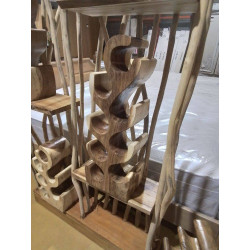 PORTE BOUTEILLE EN BOIS H...