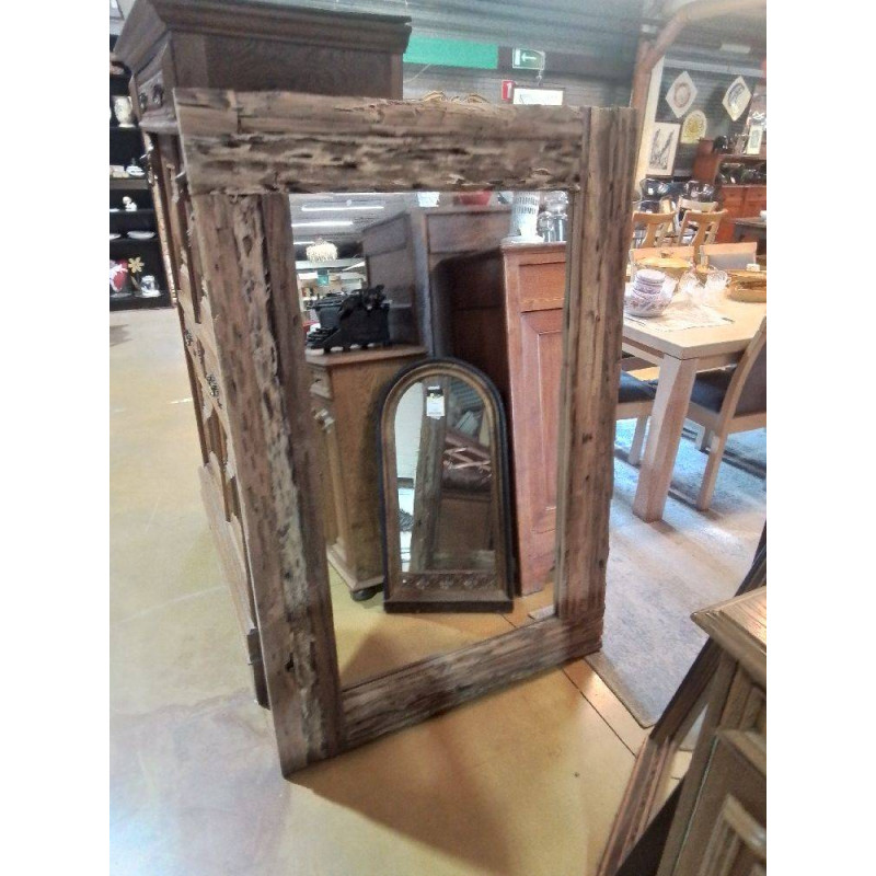 MIROIR MURAL BOIS 150X80