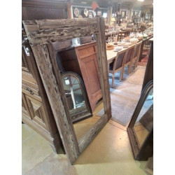MIROIR MURAL BOIS 150X80